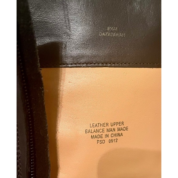 Joan & David Black Leather Knee-High Riding Boots 8.5M Buckle - Picture 7 of 8